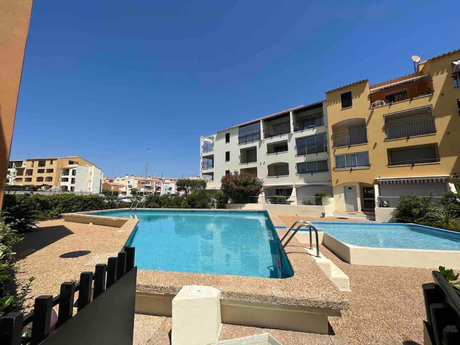 Cap'Nomad Studio Cote Port - Terrasse - Piscine - Parking Agde Eksteriør billede